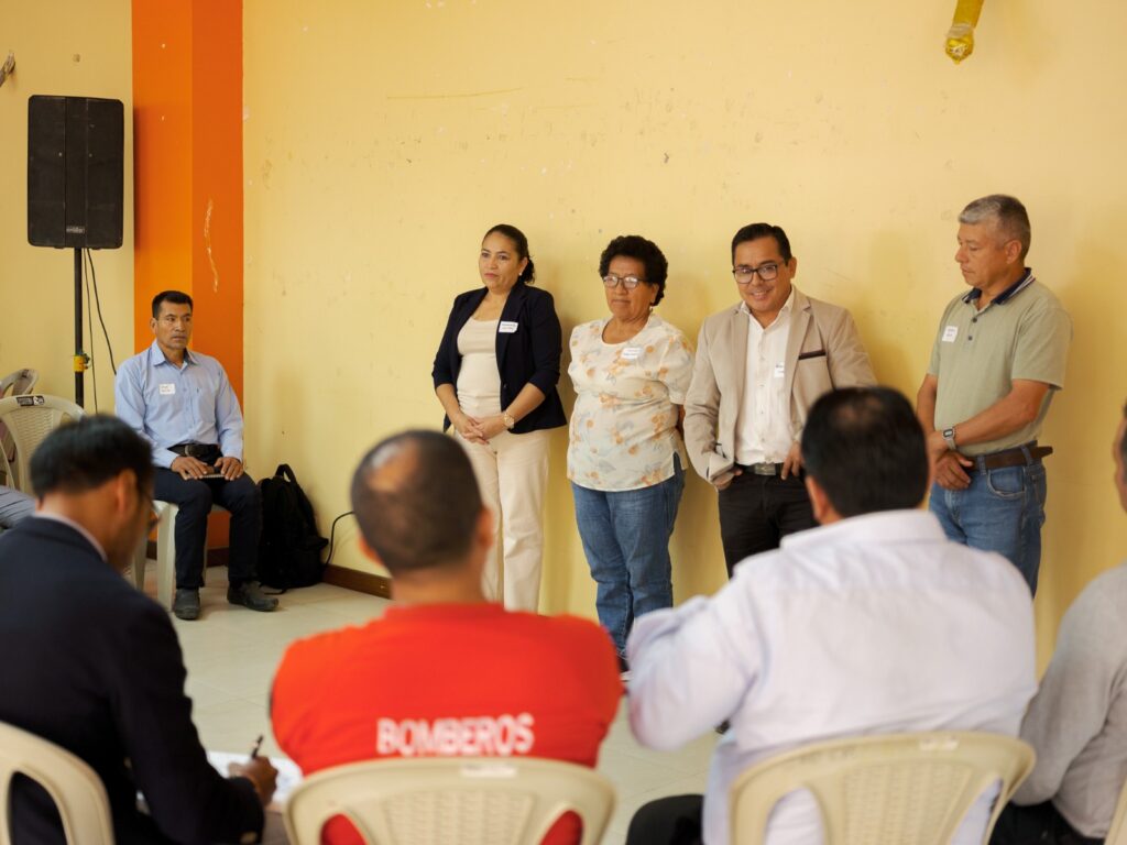 Representantes fortalecen la gestión binacional del agua en la cuenca Mayo-Chinchipe.